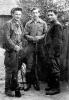 Belorussia, Three Jewish Partisans, from right to left: Kantorovich, Shalom Cholawski (center), Simcha Rosen